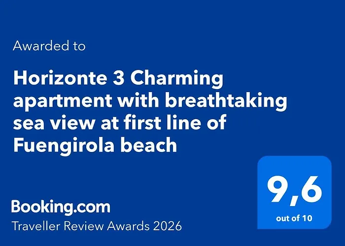 Horizonte 3 Charming With Breathtaking Sea View At First Line Of Apartament