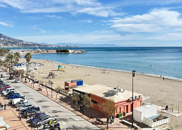 Horizonte 3 Charming With Breathtaking Sea View At First Line Of Appartamento Fuengirola