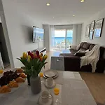 Horizonte 3 Charming With Breathtaking Sea View At First Line Of Appartement Fuengirola