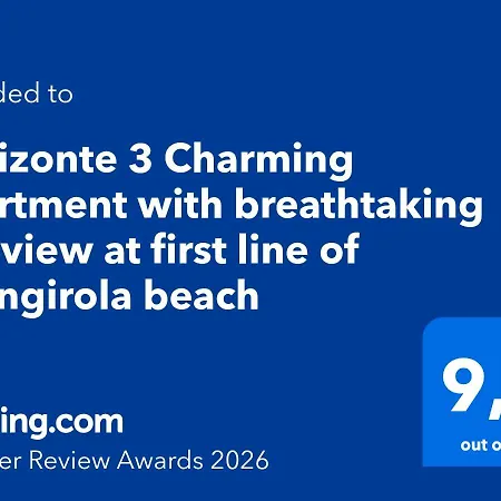 Horizonte 3 Charming With Breathtaking Sea View At First Line Of Appartement